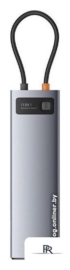 Док-станция Baseus Metal Gleam Series 11-Port Hub B00030709811-00 - Изображение №3 — Интернет-магазин ПроЗаказ