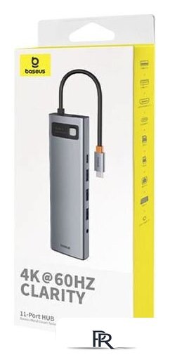 Док-станция Baseus Metal Gleam Series 11-Port Hub B00030709811-00 - Изображение №5 — Интернет-магазин ПроЗаказ