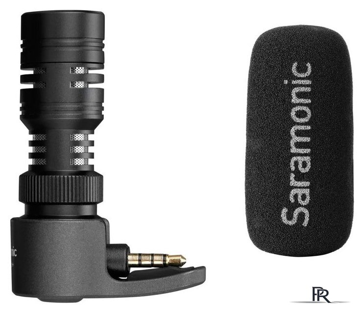 Коннекторный микрофон Saramonic SmartMic+ - Изображение №1 — Интернет-магазин ПроЗаказ