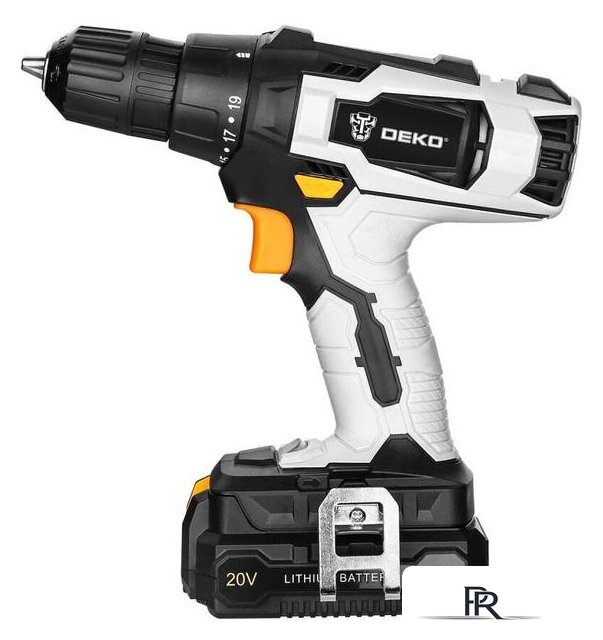  Deko DKCD20 Set 2 063-4204 (шуруповерт, болгарка, 2 АКБ) - Изображение №2 — Интернет-магазин ПроЗаказ