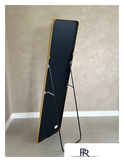 Зеркало EMZE Закругленные углы 45х150 DK0919.CHE (черный) - Изображение №2 — Интернет-магазин ПроЗаказ