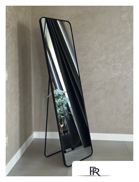 Зеркало EMZE Закругленные углы 45х150 DK0919.CHE (черный) - Изображение №6 — Интернет-магазин ПроЗаказ