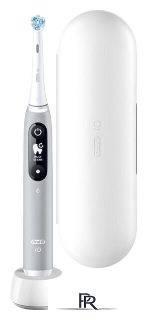 Электрическая зубная щетка Oral-B iO 6 (серый опал) - Изображение №3 — Интернет-магазин ПроЗаказ