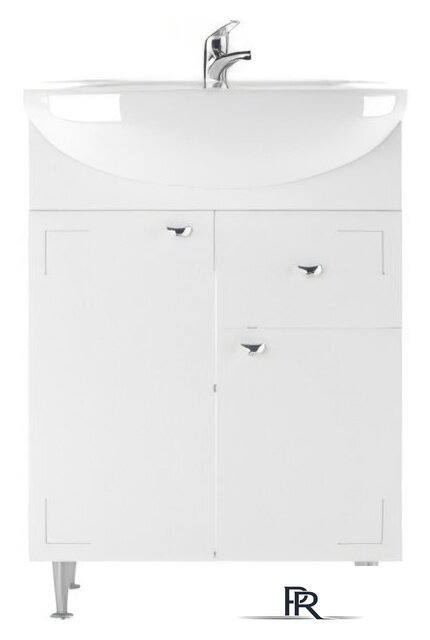  Айсберг Тумба под умывальник Уют 60 Классик с верхним ящиком В1 - Изображение №1 — Интернет-магазин ПроЗаказ