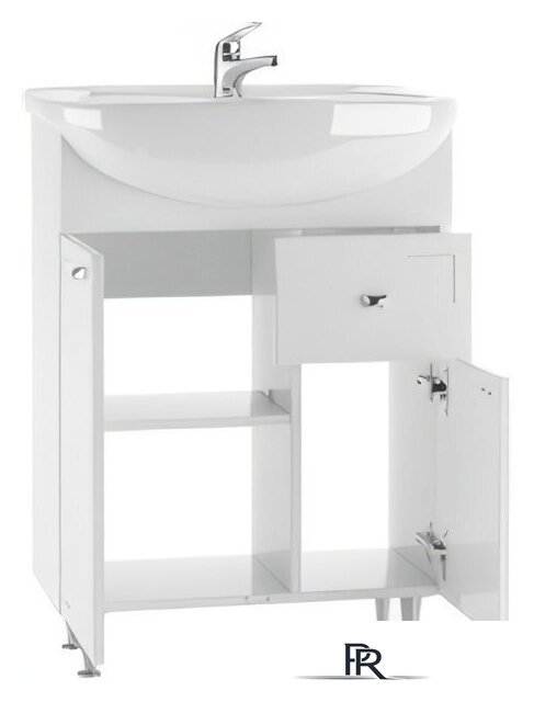  Айсберг Тумба под умывальник Уют 60 Классик с верхним ящиком В1 - Изображение №3 — Интернет-магазин ПроЗаказ