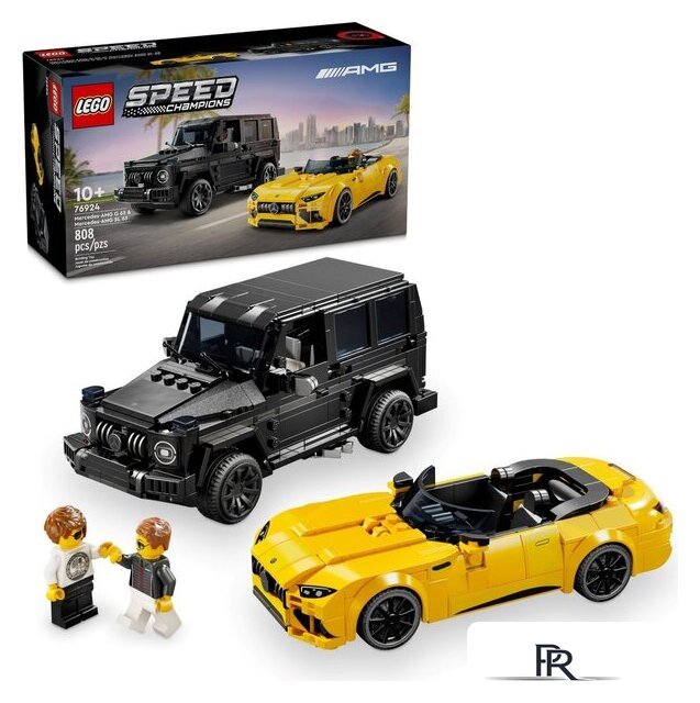 Конструктор LEGO Speed Champions 76924 Mercedes-AMG G 63 и Mercedes-AMG SL 63 - Изображение №2 — Интернет-магазин ПроЗаказ
