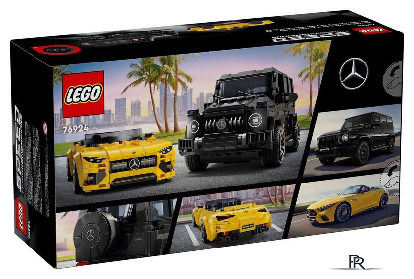 Конструктор LEGO Speed Champions 76924 Mercedes-AMG G 63 и Mercedes-AMG SL 63 - Изображение №11 — Интернет-магазин ПроЗаказ