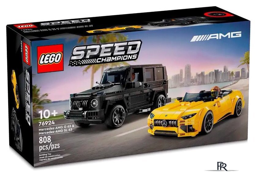 Конструктор LEGO Speed Champions 76924 Mercedes-AMG G 63 и Mercedes-AMG SL 63 - Изображение №1 — Интернет-магазин ПроЗаказ