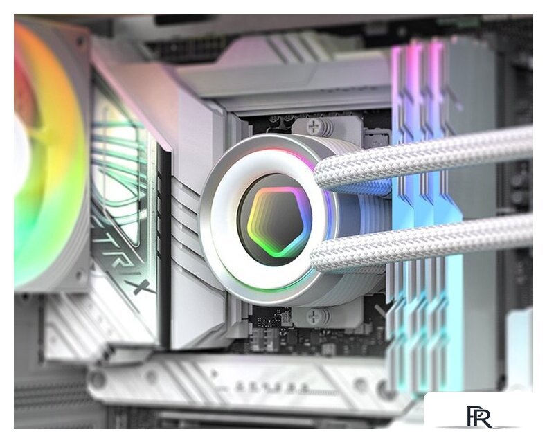 Система жидкостного охлаждения для процессора ID-Cooling FX240 INF White - Изображение №7 — Интернет-магазин ПроЗаказ