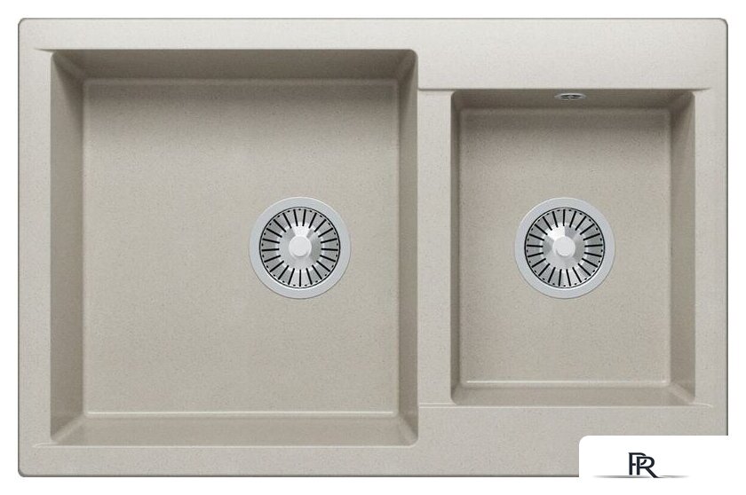 Кухонная мойка Polygran Brig-772 (серый 14) - Изображение №1 — Интернет-магазин ПроЗаказ