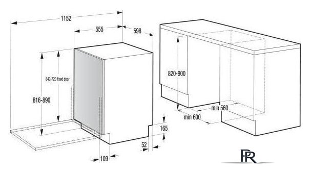 Встраиваемая посудомоечная машина Gorenje GV673D63 - Изображение №5 — Интернет-магазин ПроЗаказ