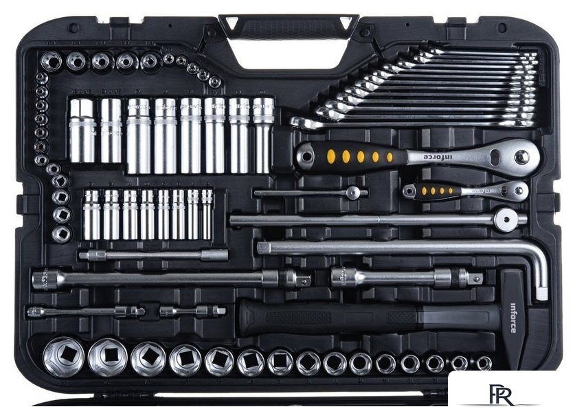 Универсальный набор инструментов Inforce 06-07-17 (136 предметов) - Изображение №4 — Интернет-магазин ПроЗаказ