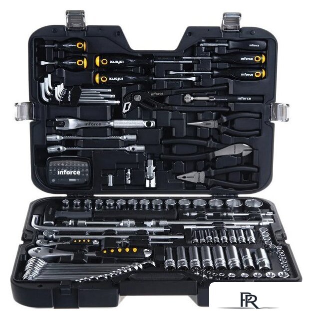 Универсальный набор инструментов Inforce 06-07-17 (136 предметов) - Изображение №1 — Интернет-магазин ПроЗаказ