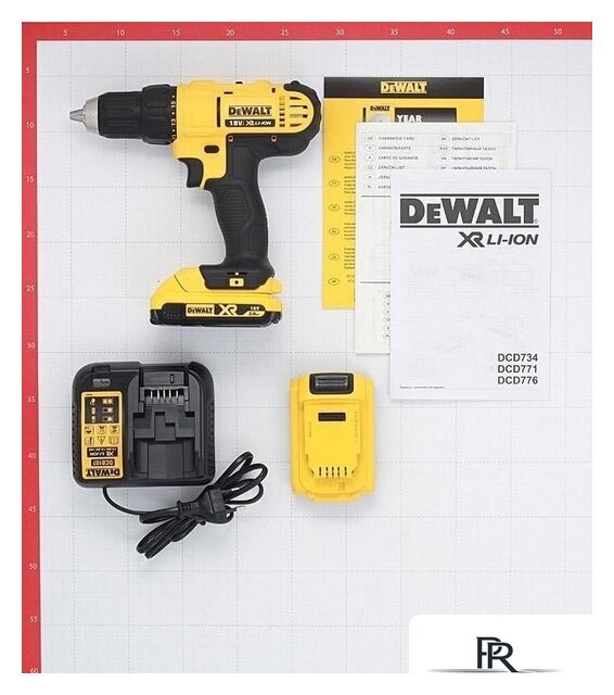 Дрель-шуруповерт DeWalt DCD771D2 (с 2-мя АКБ 2 Ah) - Изображение №5 — Интернет-магазин ПроЗаказ