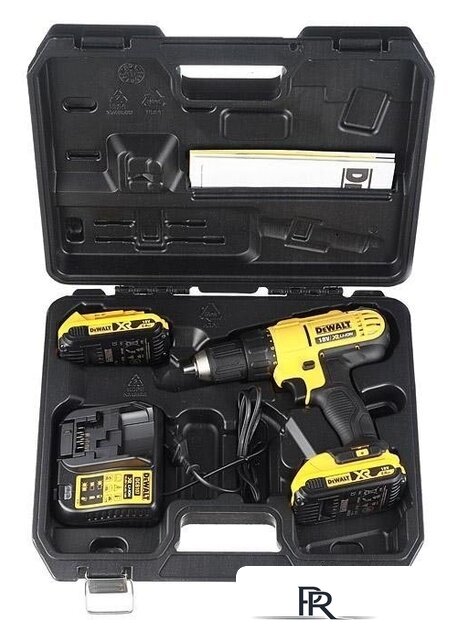 Дрель-шуруповерт DeWalt DCD771D2 (с 2-мя АКБ 2 Ah) - Изображение №6 — Интернет-магазин ПроЗаказ