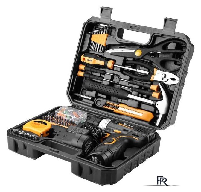 Дрель-шуруповерт Deko GCD12DU3 SET 104 063-4133 (с 2-мя АКБ, кейс, набор оснастки) - Изображение №2 — Интернет-магазин ПроЗаказ