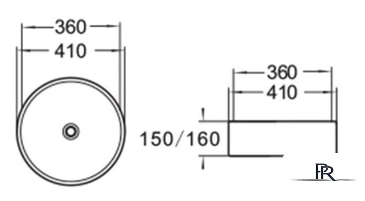 Умывальник SantiLine SL-1057 - Изображение №2 — Интернет-магазин ПроЗаказ