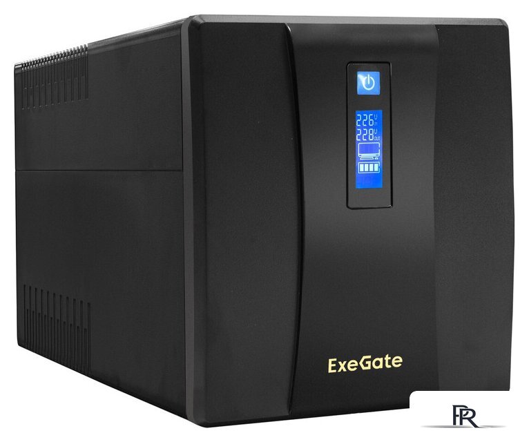 Источник бесперебойного питания ExeGate SpecialPro Smart LLB-1200.LCD.AVR.4SH.USB EP285494RUS - Изображение №1 — Интернет-магазин ПроЗаказ