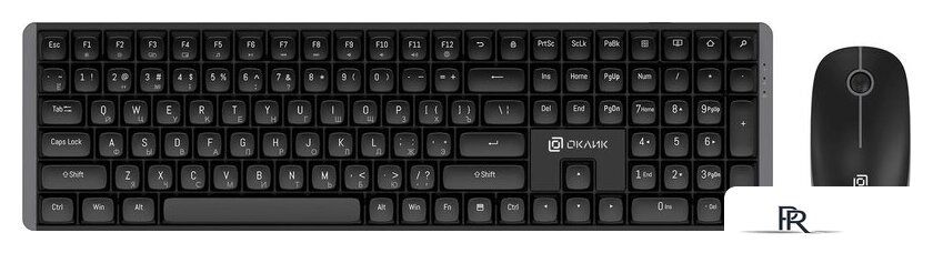 Офисный набор Оклик S315W (черный) - Изображение №1 — Интернет-магазин ПроЗаказ