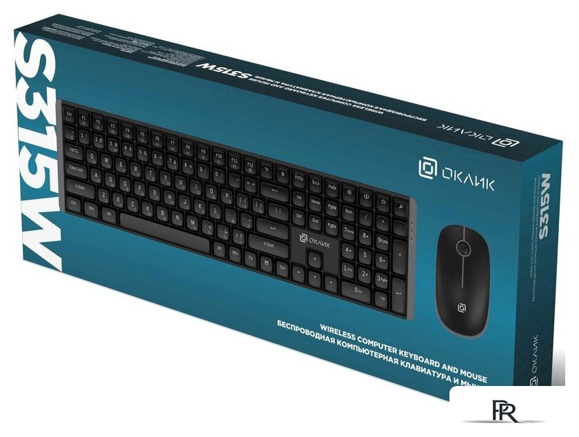 Офисный набор Оклик S315W (черный) - Изображение №8 — Интернет-магазин ПроЗаказ