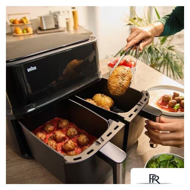 Аэрогриль (аэрофритюрница) Braun TwinCook 3 TD 3030 - Изображение №4 — Интернет-магазин ПроЗаказ