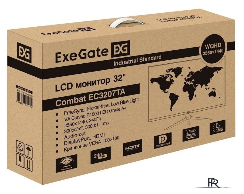 Игровой монитор ExeGate Combat EC3207TA EX297503RUS - Изображение №11 — Интернет-магазин ПроЗаказ