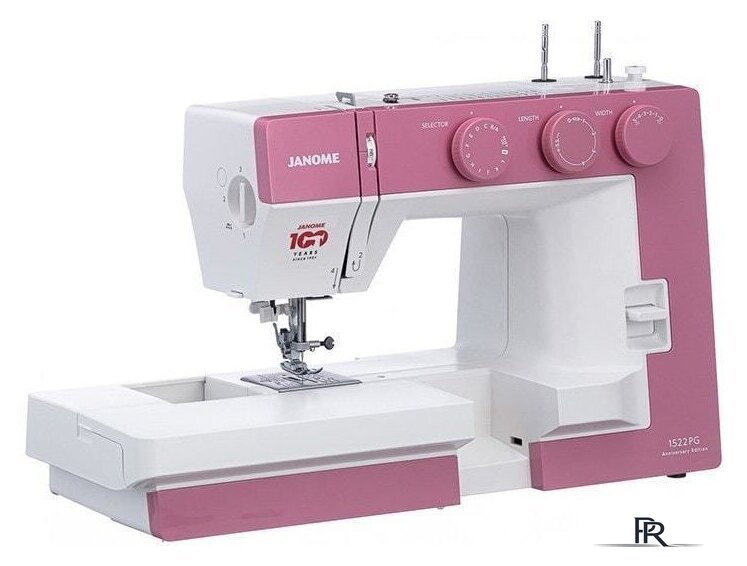 Электромеханическая швейная машина Janome 1522PG Anniversary Edition - Изображение №7 — Интернет-магазин ПроЗаказ