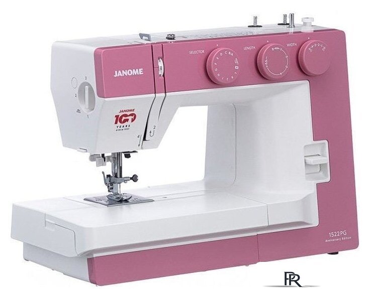 Электромеханическая швейная машина Janome 1522PG Anniversary Edition - Изображение №2 — Интернет-магазин ПроЗаказ
