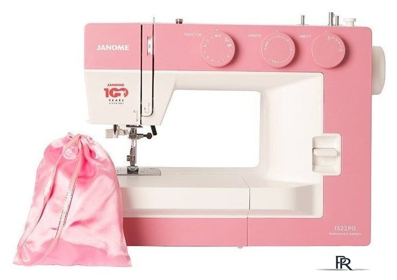Электромеханическая швейная машина Janome 1522PG Anniversary Edition - Изображение №11 — Интернет-магазин ПроЗаказ