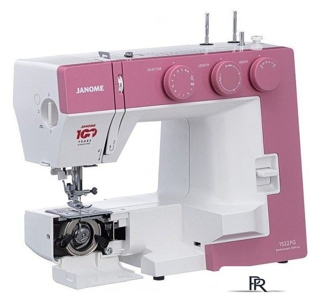 Электромеханическая швейная машина Janome 1522PG Anniversary Edition - Изображение №8 — Интернет-магазин ПроЗаказ