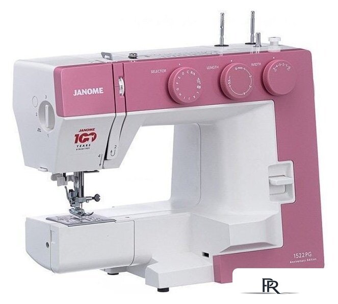 Электромеханическая швейная машина Janome 1522PG Anniversary Edition - Изображение №9 — Интернет-магазин ПроЗаказ