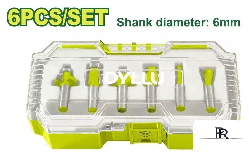 Набор фрез Dyllu DTRKSR0106 (6 шт) - Изображение №1 — Интернет-магазин ПроЗаказ