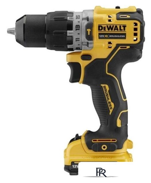 Ударная дрель-шуруповерт DeWalt DCD706D2-QW (с 2-мя АКБ, кейс) - Изображение №3 — Интернет-магазин ПроЗаказ