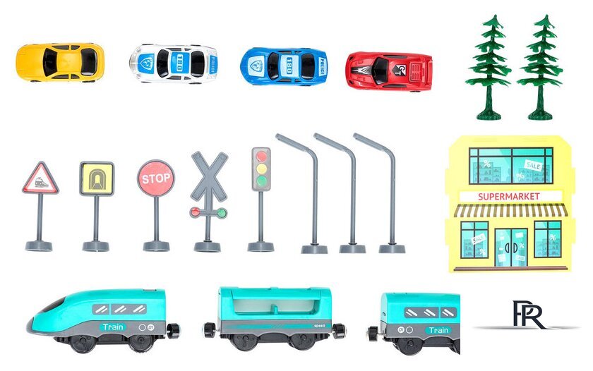 Набор железной дороги Givito Мой город G201-004 - Изображение №6 — Интернет-магазин ПроЗаказ