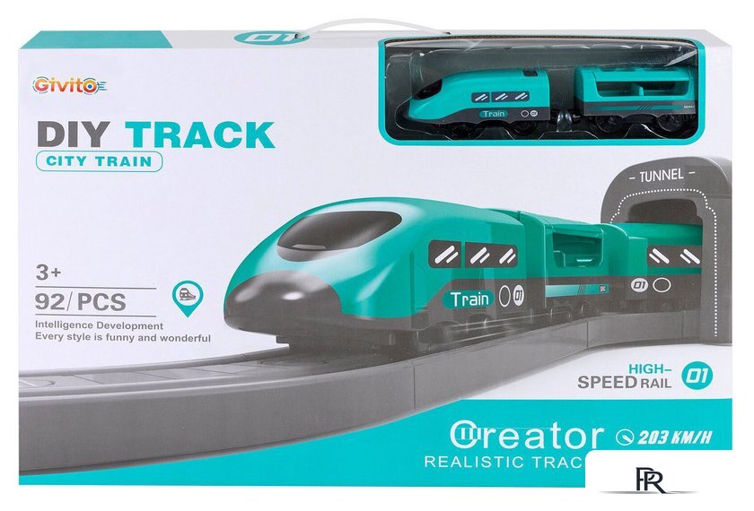 Набор железной дороги Givito Мой город G201-004 - Изображение №9 — Интернет-магазин ПроЗаказ