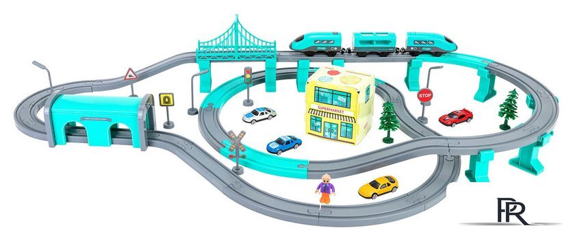 Набор железной дороги Givito Мой город G201-004 - Изображение №1 — Интернет-магазин ПроЗаказ