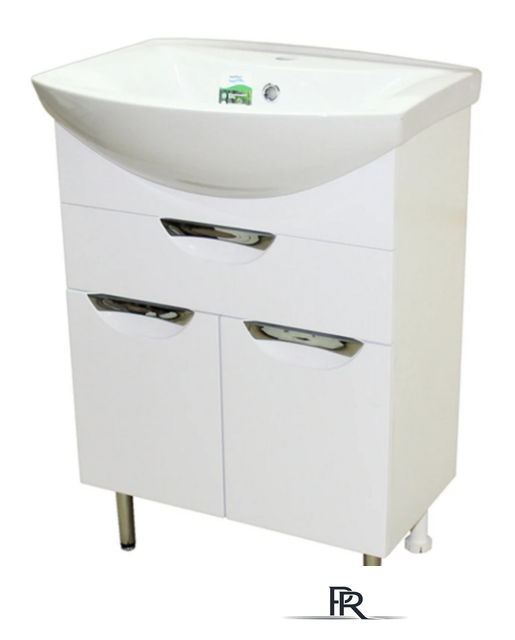  СанитаМебель Тумба Эмили 601.600 с умывальником Грация - Изображение №1 — Интернет-магазин ПроЗаказ