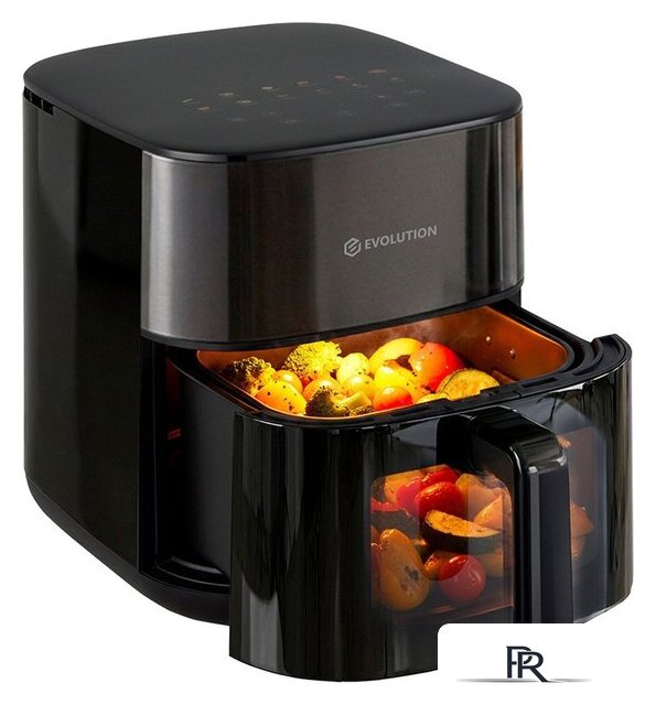 Аэрогриль (аэрофритюрница) Evolution Airo 8500TW (черный) - Изображение №2 — Интернет-магазин ПроЗаказ