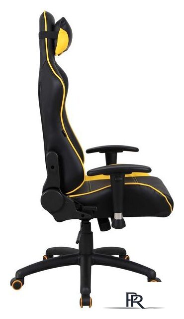 Игровое (геймерское) кресло Brabix GT Master GM-110 (черный/желтый) - Изображение №2 — Интернет-магазин ПроЗаказ
