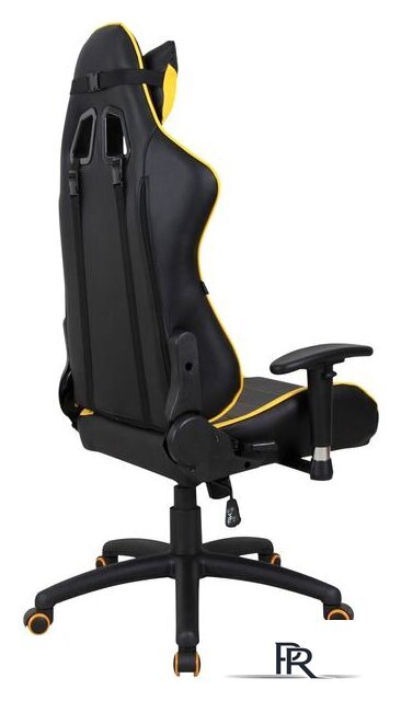 Игровое (геймерское) кресло Brabix GT Master GM-110 (черный/желтый) - Изображение №3 — Интернет-магазин ПроЗаказ