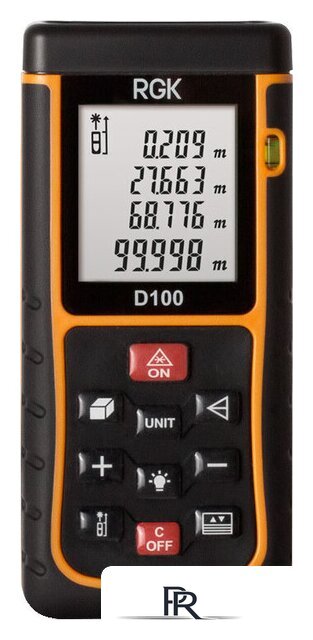 Лазерный дальномер RGK D100 - Изображение №1 — Интернет-магазин ПроЗаказ