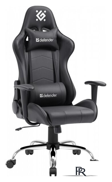 Игровое (геймерское) кресло Defender Azgard (черный) - Изображение №1 — Интернет-магазин ПроЗаказ