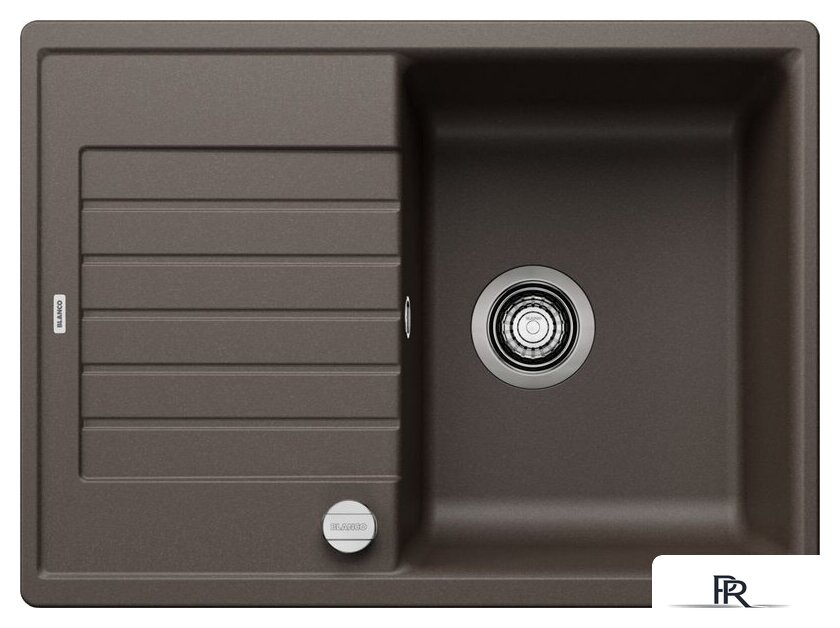 Кухонная мойка Blanco Zia 45 S Compact 524720 (кофе, клапан-автомат) - Изображение №1 — Интернет-магазин ПроЗаказ
