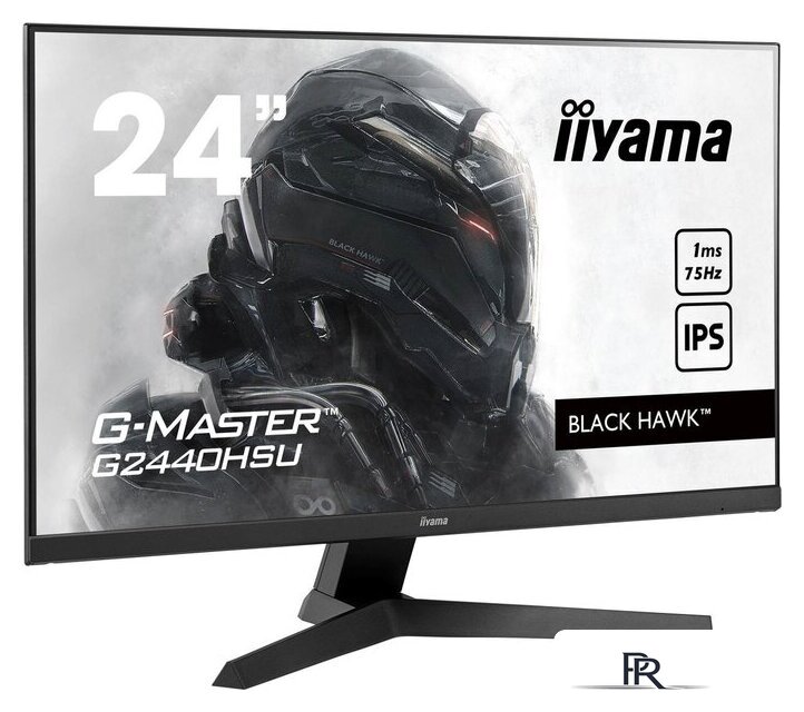 Игровой монитор iiyama G-Master Black Hawk G2440HSU-B1 - Изображение №2 — Интернет-магазин ПроЗаказ