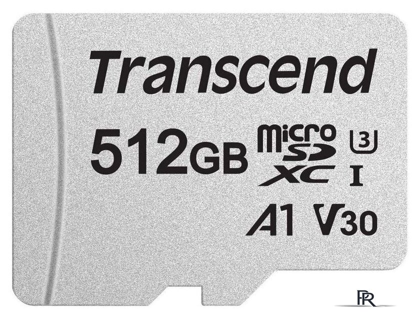 Карта памяти Transcend microSDXC 300S 512GB (с адаптером) - Изображение №2 — Интернет-магазин ПроЗаказ