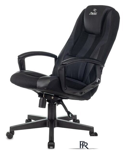 Игровое (геймерское) кресло Zombie 9 (черный/серый) - Изображение №6 — Интернет-магазин ПроЗаказ