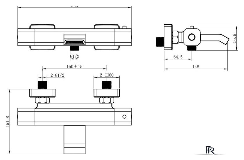 Смеситель Lauter Comfort 21YH40400 - Изображение №2 — Интернет-магазин ПроЗаказ