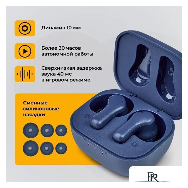 Наушники Radiotehnika Impulse T1 (синий) - Изображение №3 — Интернет-магазин ПроЗаказ