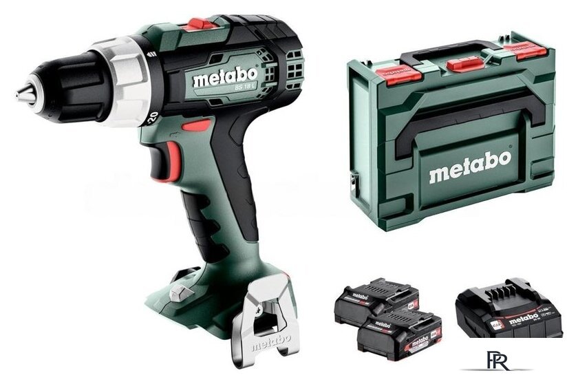 Дрель-шуруповерт Metabo BS 18 L 614051500 (с 2-мя АКБ, кейс) - Изображение №1 — Интернет-магазин ПроЗаказ