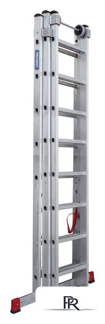 Лестница-стремянка Новая высота NV 523 трёхсекционная индустриальная 3x8 ступеней - Изображение №4 — Интернет-магазин ПроЗаказ